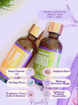 Double Cleanse Step 1 and 2