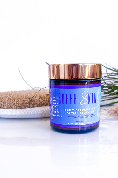 SuperSkin Dual Exfoliating Facial Cleanser - Sweeter Juice Skin