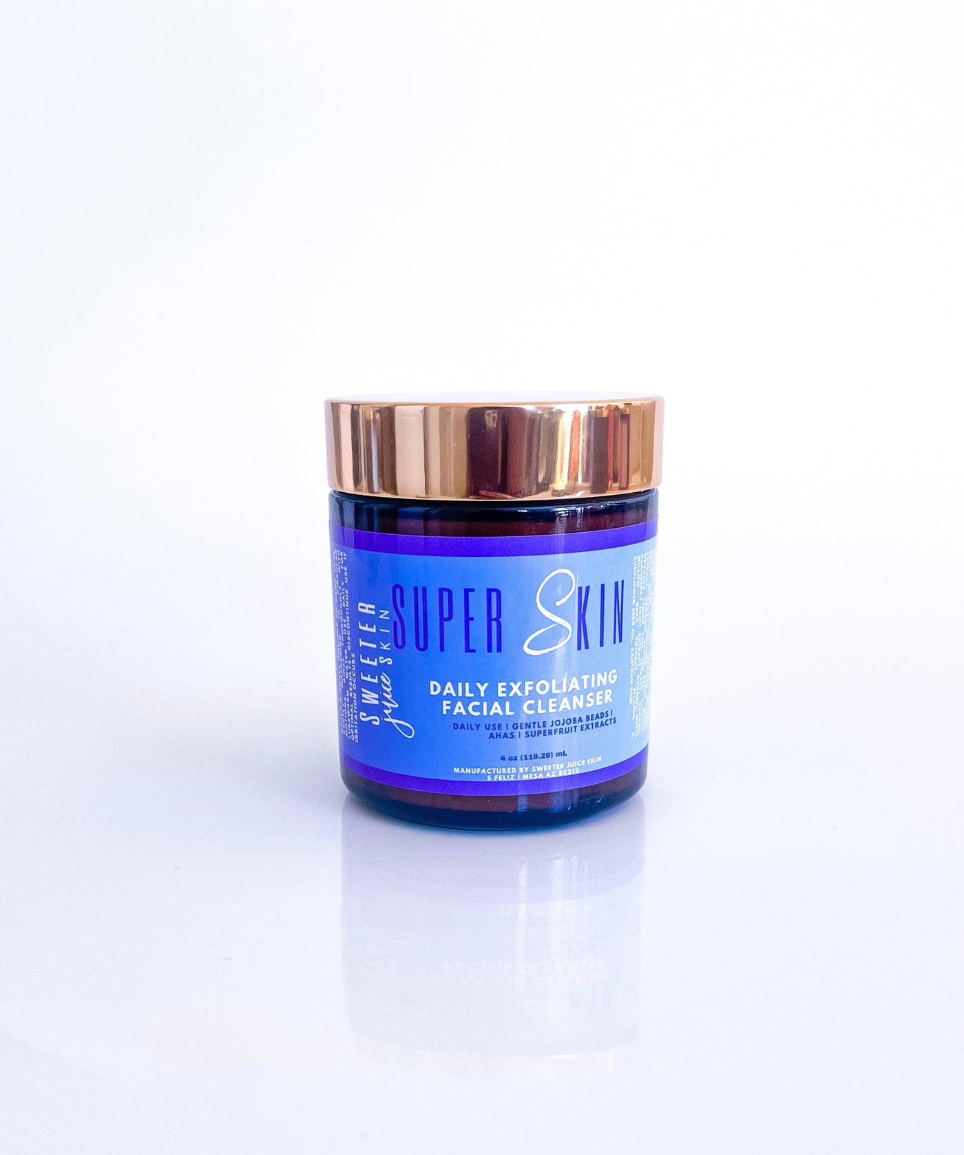 SuperSkin Dual Exfoliating Facial Cleanser - Sweeter Juice Skin