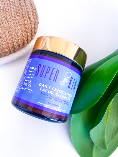 SuperSkin Dual Exfoliating Facial Cleanser - Sweeter Juice Skin