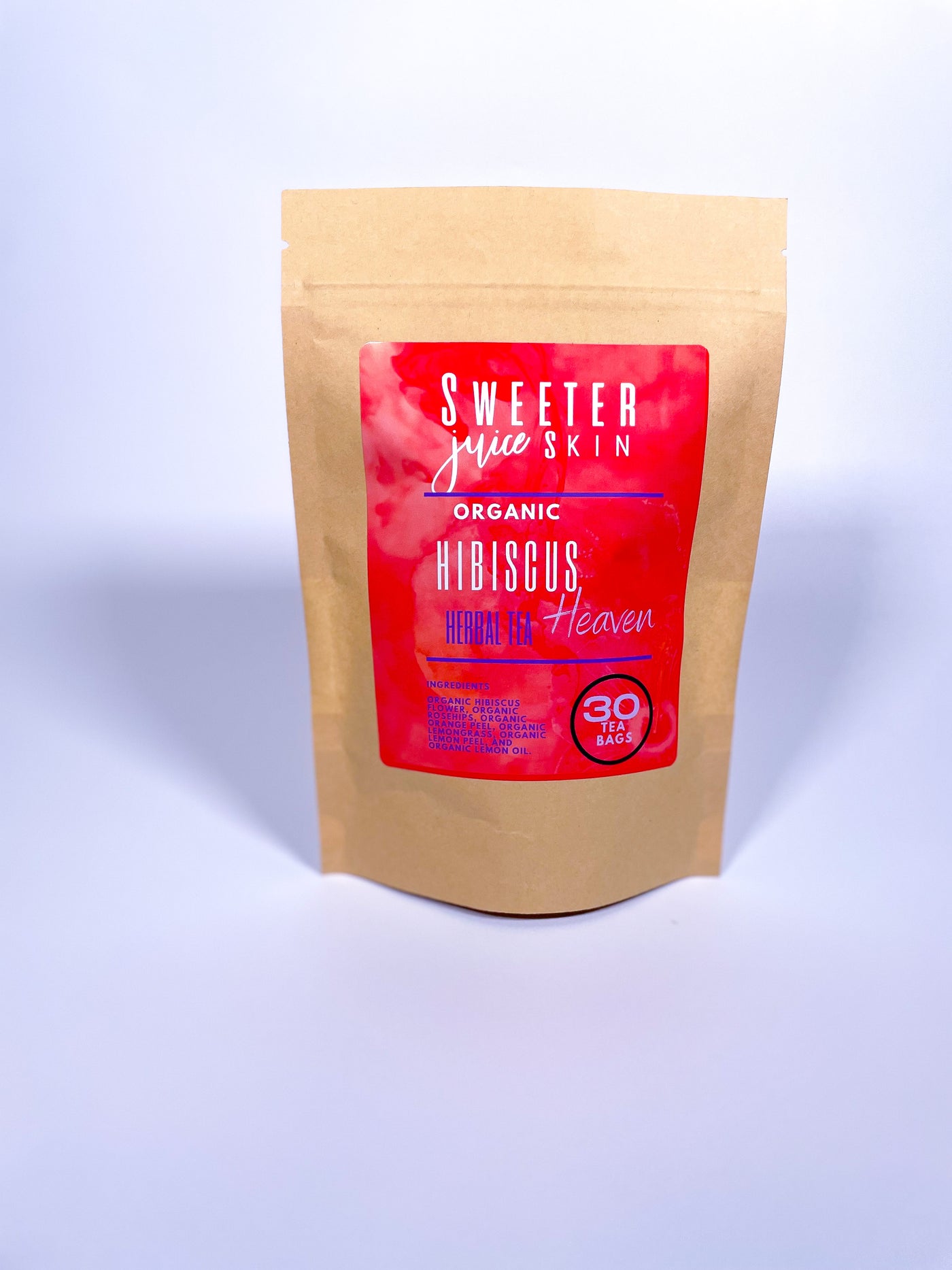 Hibiscus Heaven Herbal Tea - Sweeter Juice Skin