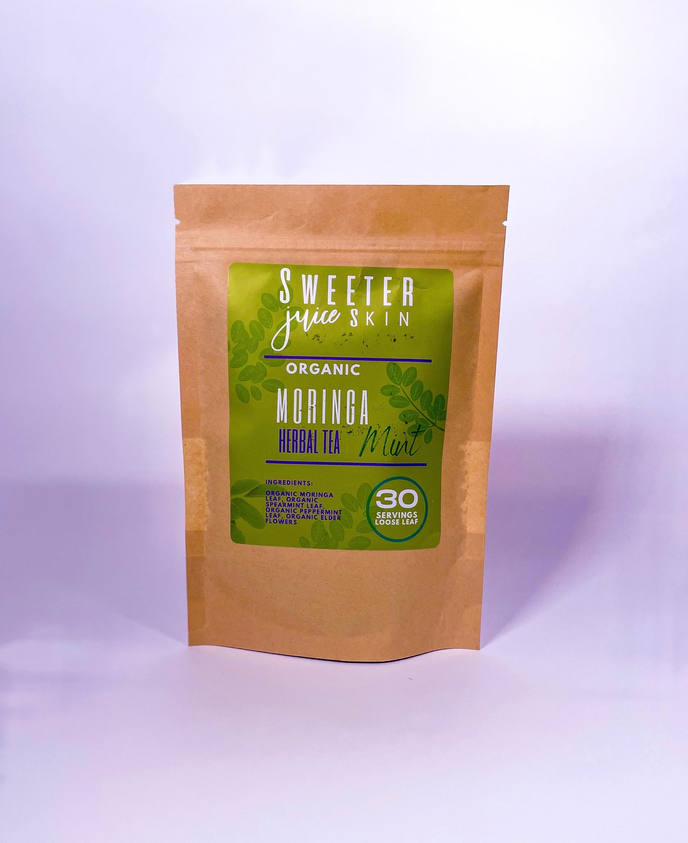 Moringa Miracle Mint Herbal Tea - Sweeter Juice Skin