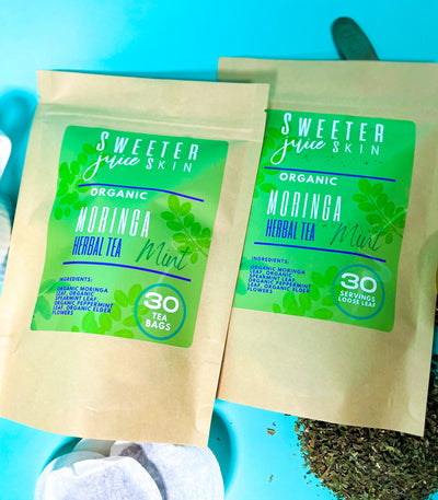 Moringa Miracle Mint Herbal Tea - Sweeter Juice Skin