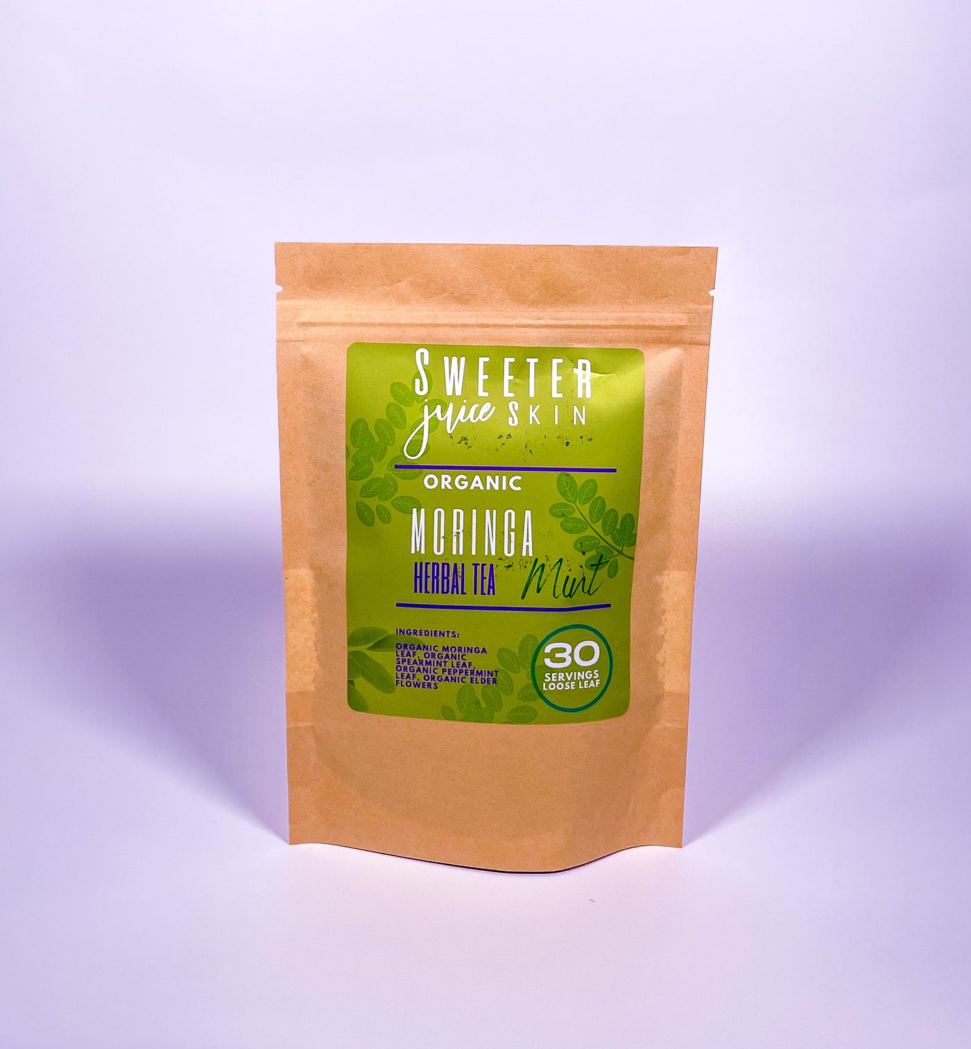 Moringa Miracle Mint Herbal Tea - Sweeter Juice Skin